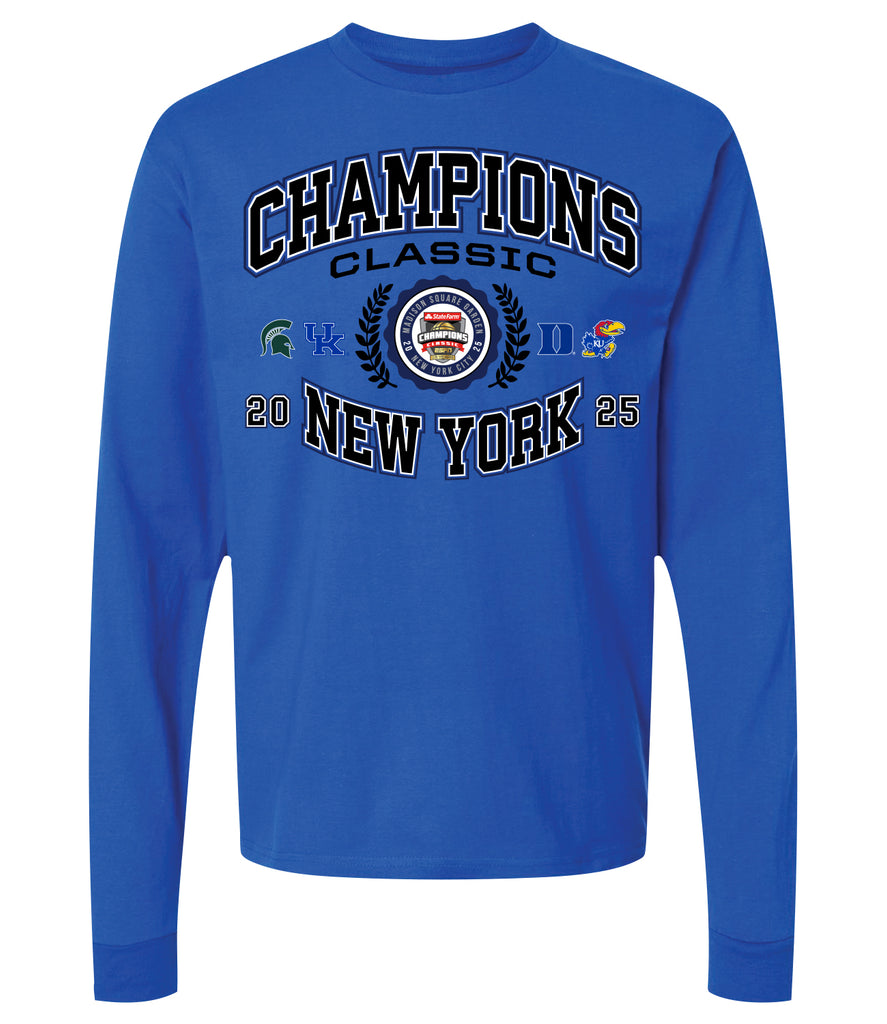 2025 Champions Classic | Royal Long Sleeve Tee