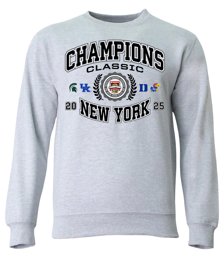 2025 Champions Classic | Heather Grey Crewneck Sweatshirt