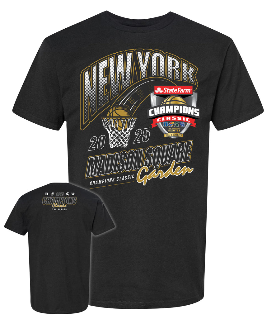 2025 Champions Classic | Black Short Sleeve Tee