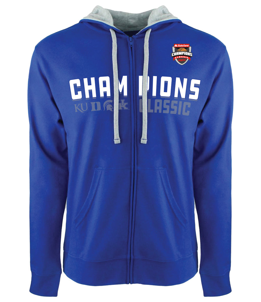 2022 Champions Classic | Champs Arch Lightweight Blue Zip Hoodie