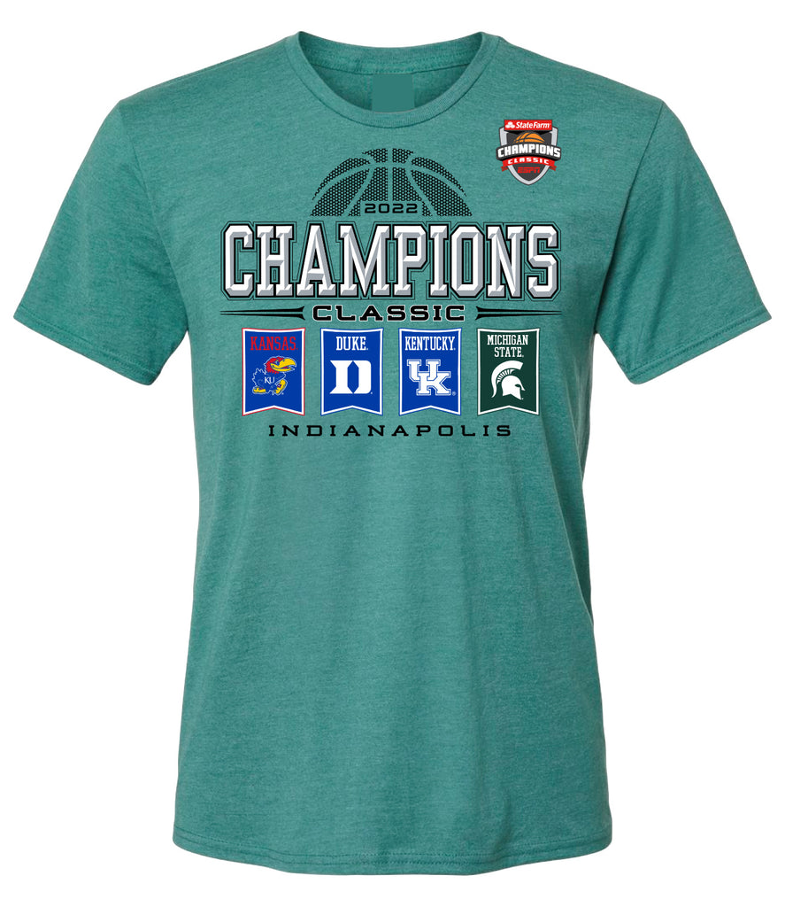 2022 Champions Classic | Hanging Banners Green Heather Tee